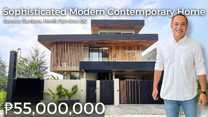 House Tour 384: Sophisticated Modern Contemporary Home For Sale in Geneva Gardens, Quezon City
