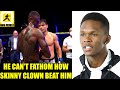 Israel Adesanya reacts to Costa saying he was hurt before their fight shares private messages,Perry