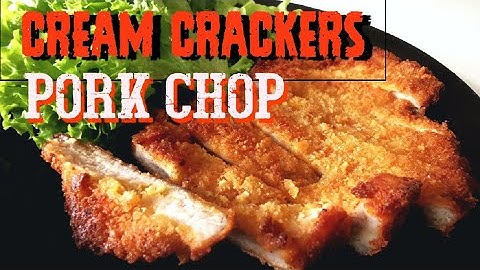 Cream Crackers Pork Chop  苏打饼干猪扒