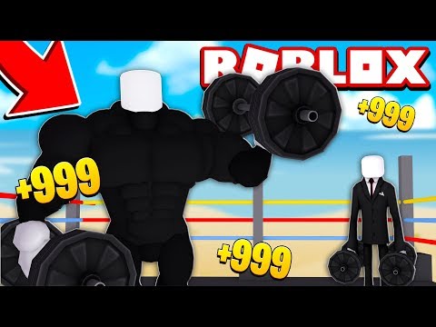 Slenderman Ficou Super Forte No Roblox Lifting Simulator Youtube - robin hood super saiyajin red vs palhaco it a coisa no roblox