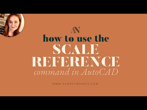 How to use the Scale Reference command in AutoCAD