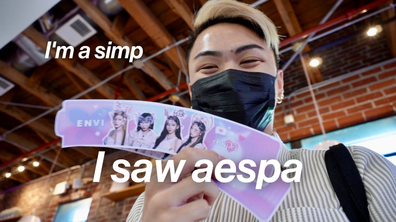 Dedicating the weekend to my fave KPOP group ❤️🌙⭐️🦋 | aespa SYNK Showcase in LA Day 1