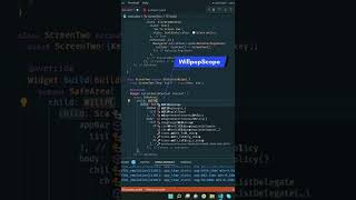 How to prevent user navigating back in flutter | WillpopScope | #flutter #dart #fluttershorts #super