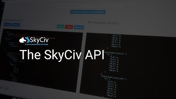The SkyCiv Structural API | Structural Analysis and Design API