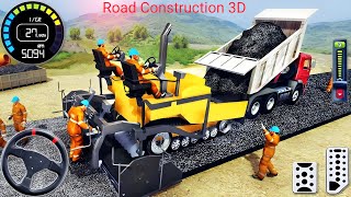 City Excavator Construction Simulator - Road Builder Construction 3D - Android GamePlay  screenshot 1