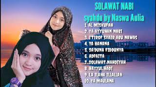 Sholawat penyejuk hati full album (by cover Naswa aulia)