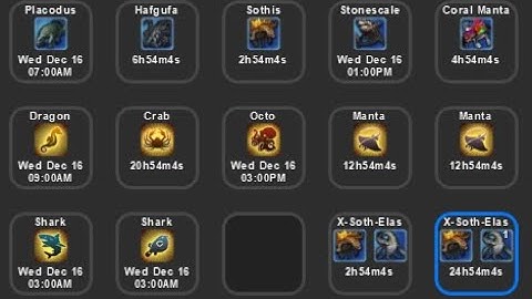 FFXIV Ocean Fishing Stream Deck Plugin for the Elgato Streamdeck