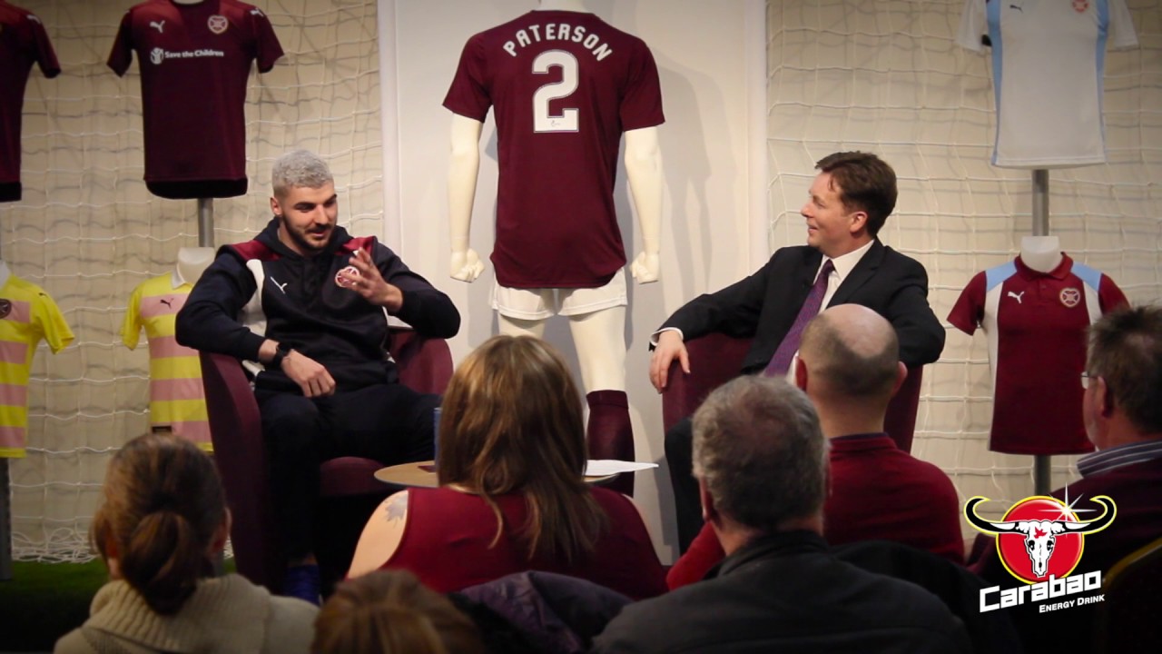 The Player's Lounge: Callum Paterson tynecastle community banner elk