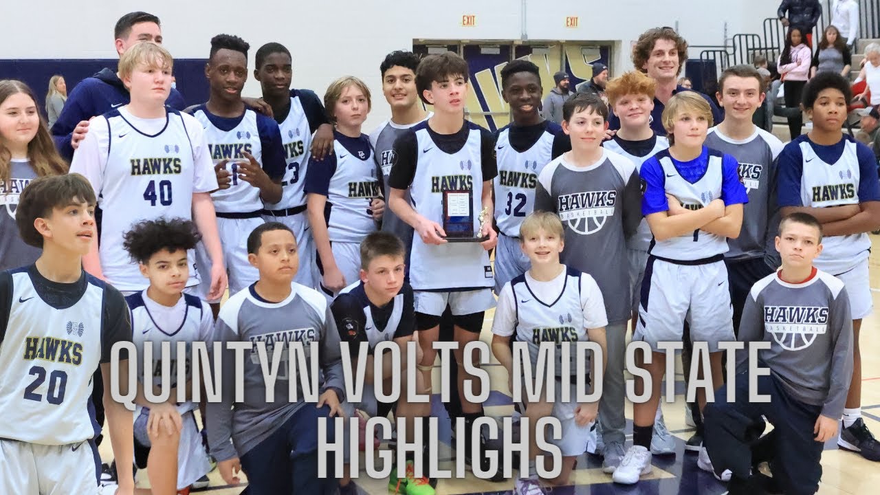 Quintyn VOltz Mid State Finals Highlights! vs Whiteland, John Wooden & Paul Hadley! Top in his class