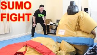 INDOOR SUMO FIGHTING!!!