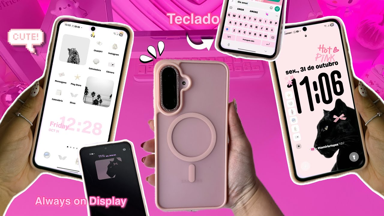 REFRESH + PERSONALIZAÇÃO COMPLETA NO MEU SAMSUNG A56