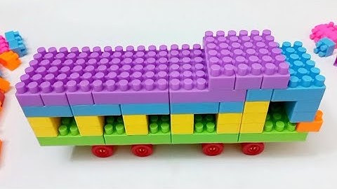 Satisfying DIY Lego Bus / ASMR Building Blocks / Lego Building Fun #buildingblocks#asmr#asmrsounds