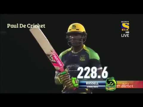 Andre Russell Power Hits 100 Off 42