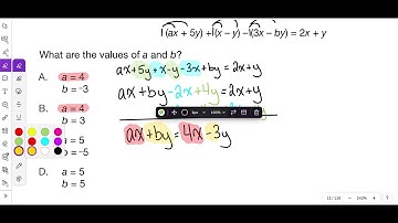 2018 Module 1 Problem 3 Algebra 1 PDE Item and Scoring Sampler