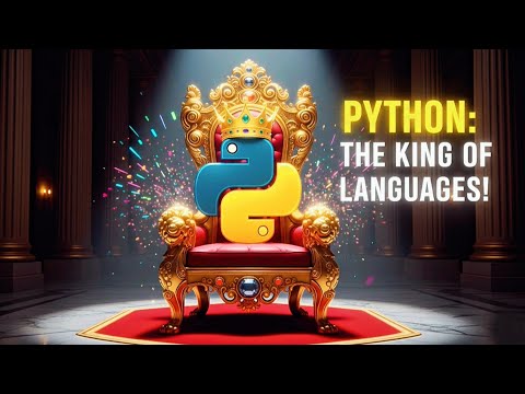 Capa de Why Python is #1🔥 | @technodexterous