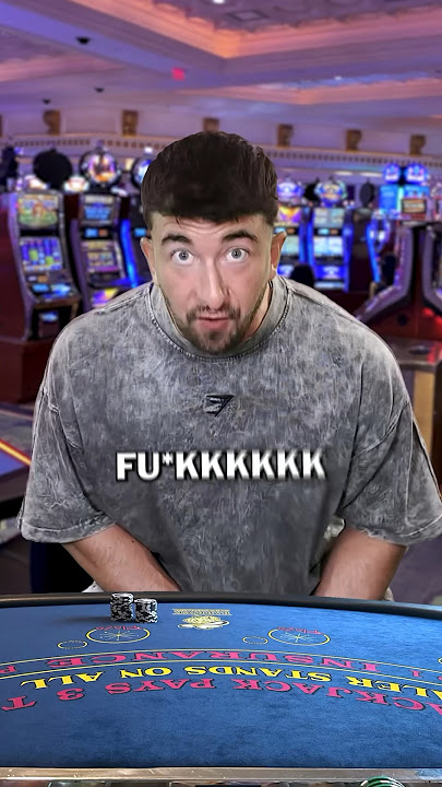 When you sit at a $10 Blackjack Table😭 #casino #blackjack #gambling #betting #comedy #skit #degen