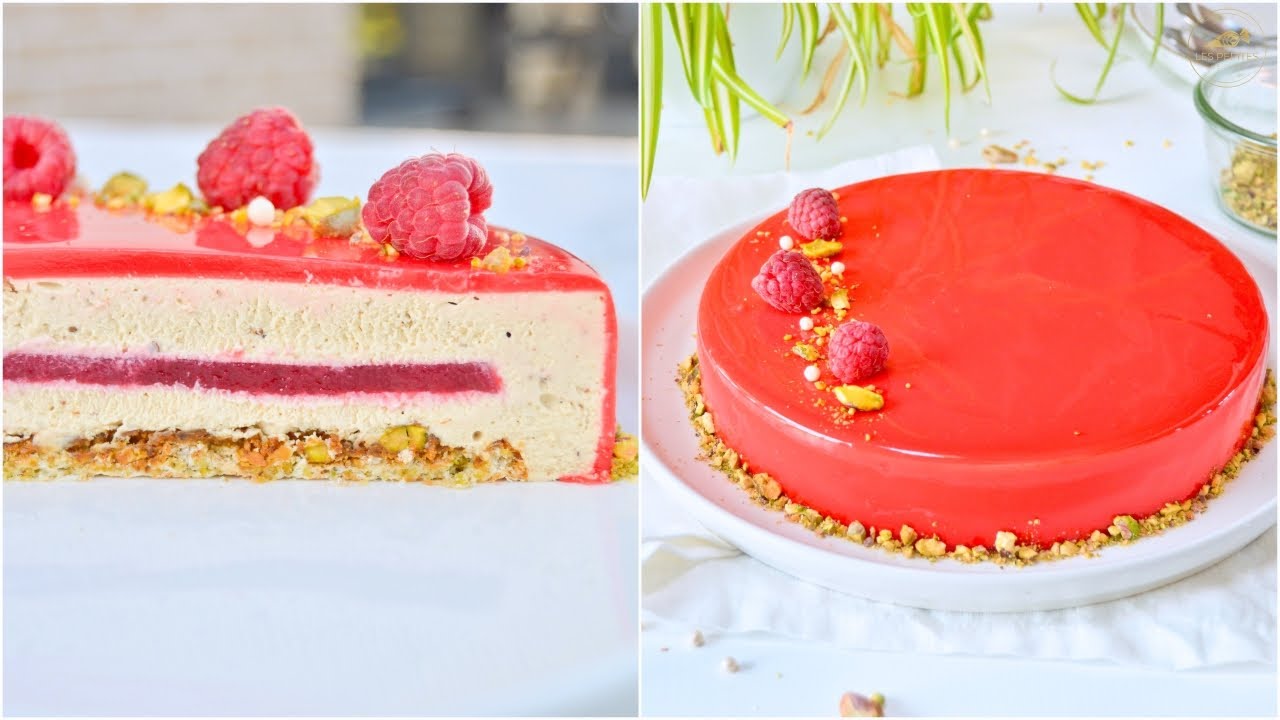 Entremets Pistache et Framboise YouTube
