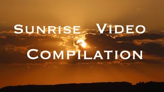 8 Minutes Sunrise Video Compilation | Relaxing | #Timelapse