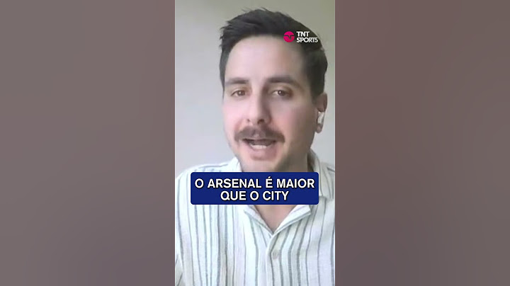 "O ARSENAL É MUITO MAIOR DO QUE O CITY, NÃO TEM COMPARAÇÃO" #shorts