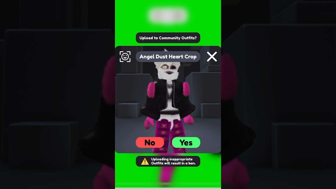 I Made An Angel Dust Roblox Outfit YouTube 