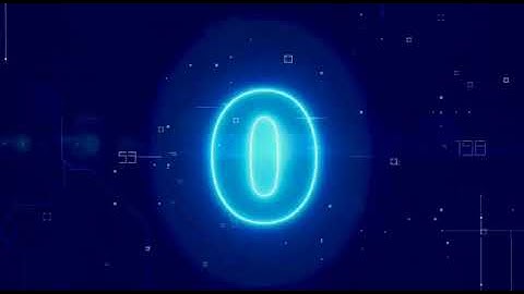 COUNTDOWN TIMER 10 to 0 { particle timer with sound Effects + voice HD