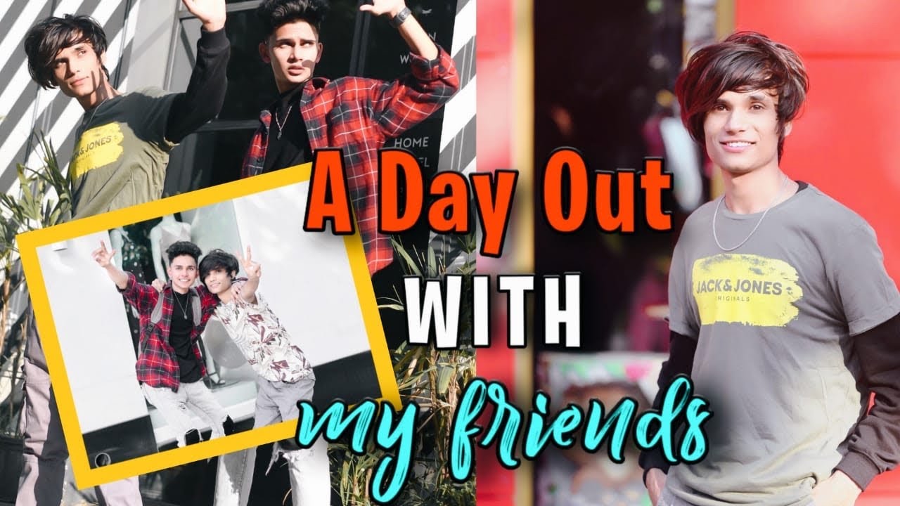 A day out with my Friends with my bruh | Lucky dancer