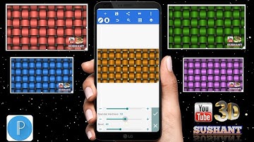 How To Make Blue Pattern Design In pixel lab Corel Draw Tutorial - Bahadur Bhai