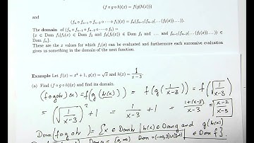 Precalculus, Lecture 13, Part 4, Composing more than two  functions