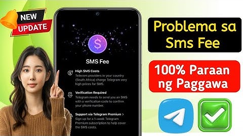 Paano Ayusin ang Telegram SMS Fee Problem 2025 | solusyon sa bayad sa telegram sms