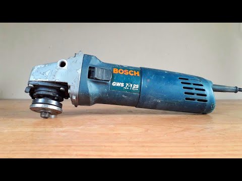 Bosch Angle Grinder Repair GWS 7-125 - YouTube