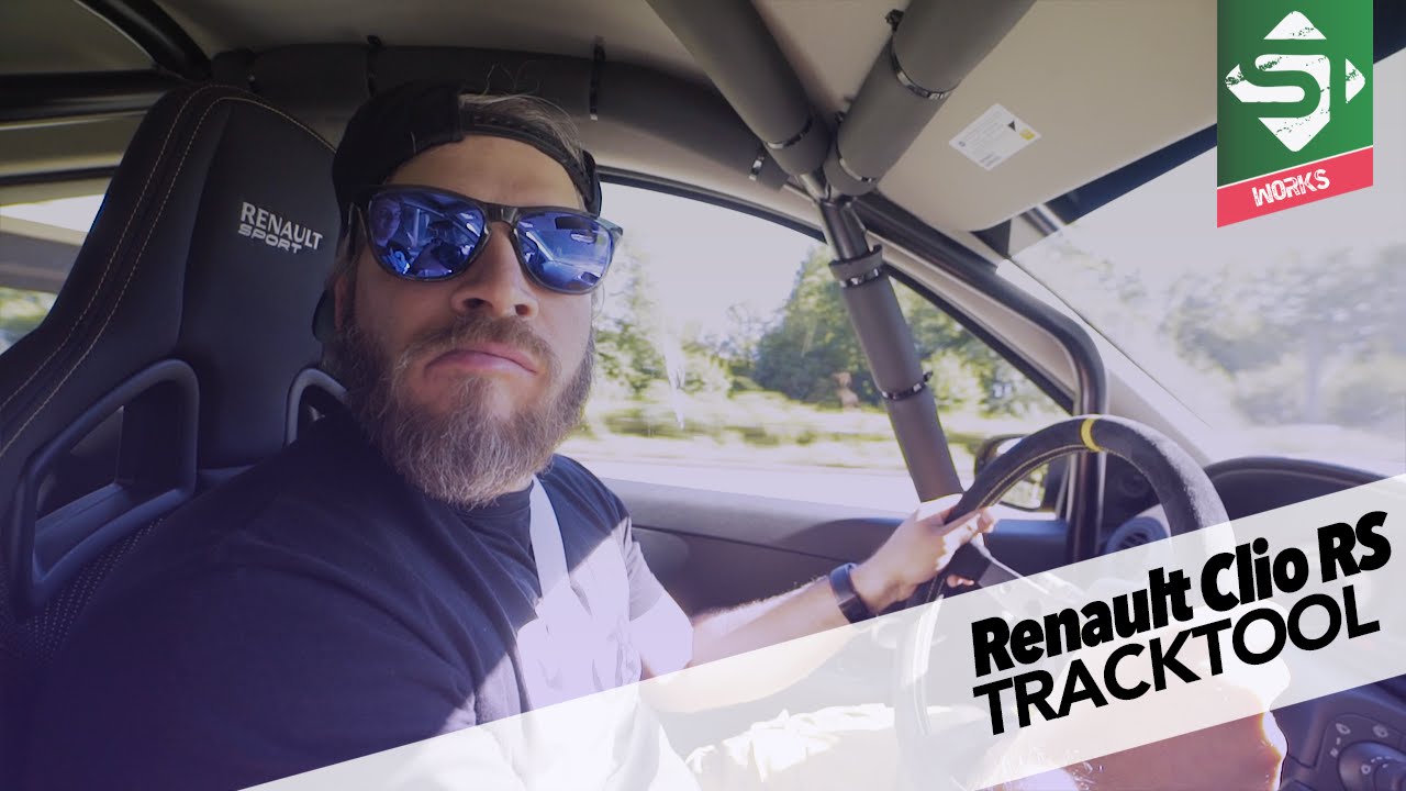 Renault CLIO RS | Tracktool Testfahrt | Sidney Industries