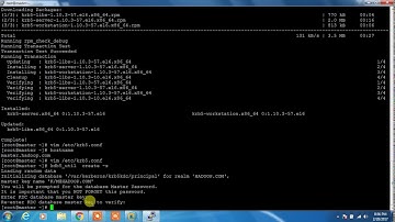 Part1 Authentication with Kerberos instllation of MIT kerberos