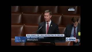 Ranking Member Rodney Davis introduces H.R. 4261 during House Order of the Previous Question