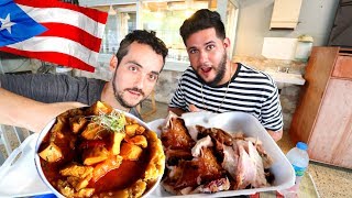 UNREAL Puerto Rican Food Tour  | Mofongo and Lechon Asado w/a Local !