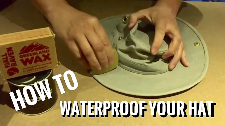 How To Waterproof your Tilley Hat or any canvas Hat!