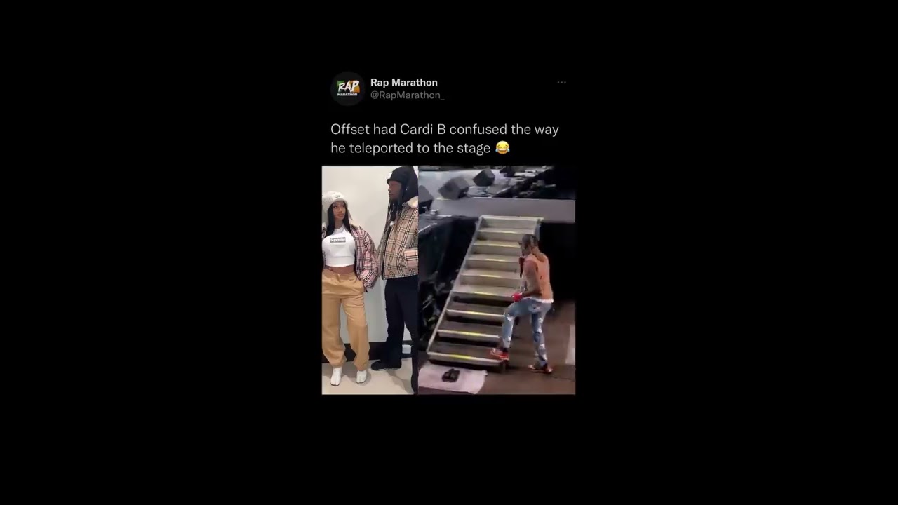 Cardi B Said How The F Ck Did Offset Teleport So Fast 