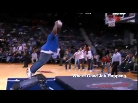 Good Job, Good Effort Kid Cheers on Dunk Fail