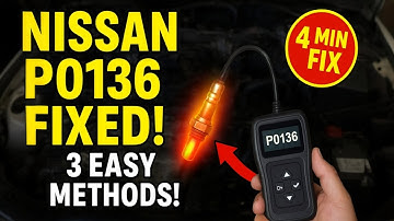 NISSAN P0136 FIX! Oxygen Sensor Bank 1 Sensor 2 Repair in 4 Minutes (3 Easy DIY Methods)
