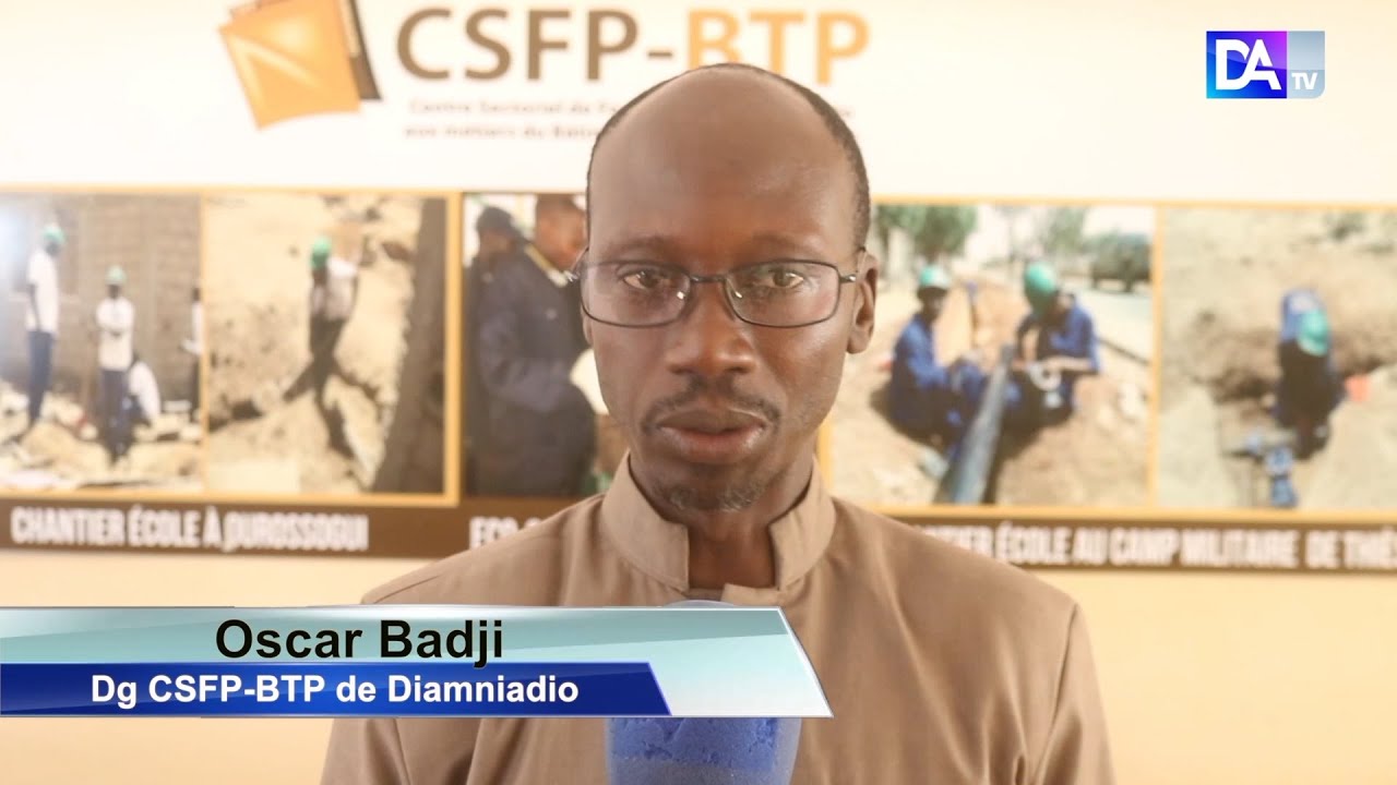 Emploi des Jeunes / CSFP-BTP de Diamniadio : une journée portes ouvertes pour montrer leur savoir-fa