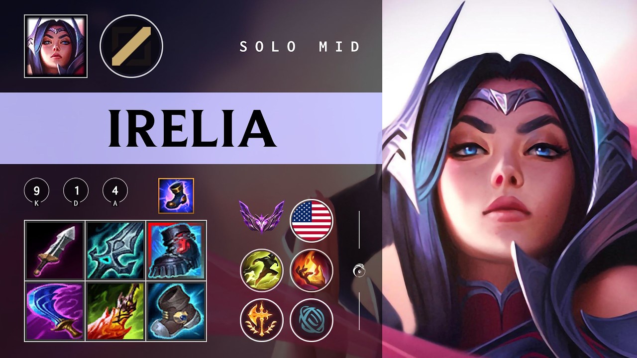 Irelia Mid vs Lux - NA Master Patch 26.05