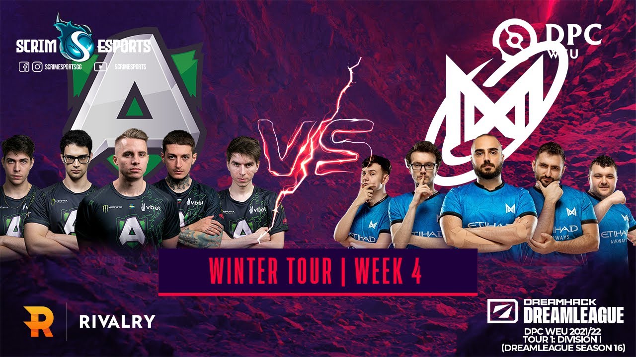 Alliance vs Nigma Galaxy - DPC WEU 2021/22 Tour 1: Division I - Winter Tour - Week 4