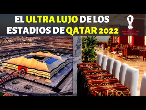 El ENORME LUJO de los estadios de Qatar 2022 y su ALTO COSTO