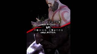 Young Kratos Vs Old Kratos | Mog Battle #shorts #godofwar #godofwarragnarok