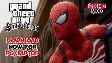 How to Install Spiderman Mod in GTA San Andreas for PC/laptop| || Gameplay