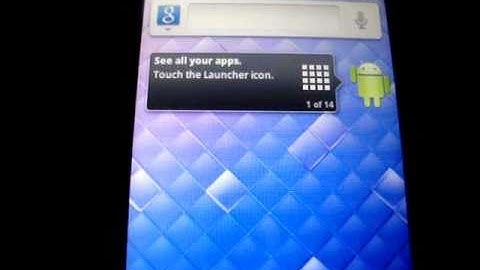 Gingerbread on myTouch Slide