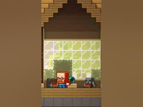 Туф голем. МОБ НА ГОЛОСОВАНИИ #minecraft #майн #майнкрафт # ...