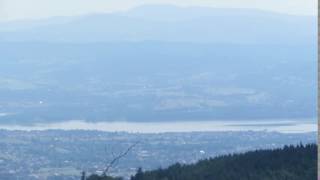 Panorama Beskidów i Jezioro Żywieckie z Szyndzielni 1026m 10 lipca 2016 r.20x zoom