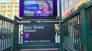 NYC Subway: New Exits at Flushing-Main Street Station 7 Train