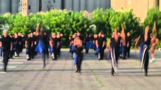 Blue Devils 2012 - Minnesota Visual Warm Up Timelapse