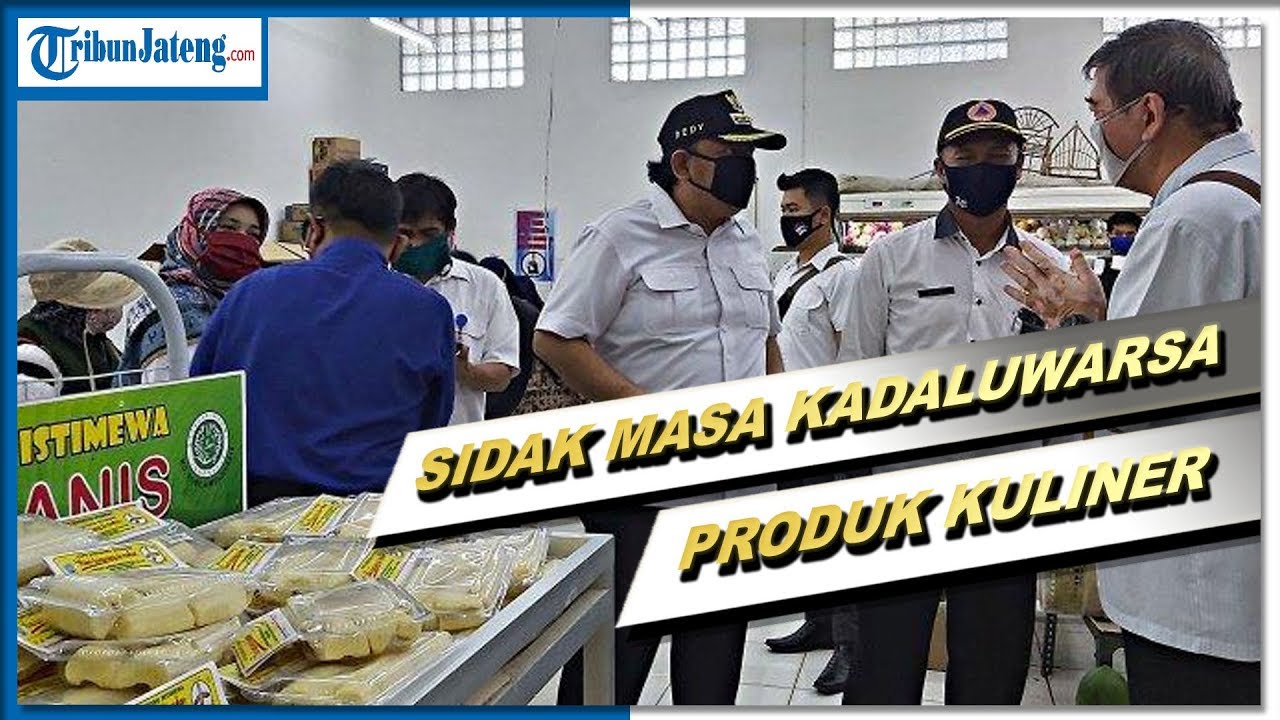 Sidak Masa Kadaluwarsa Produk Kuliner di Tegal 